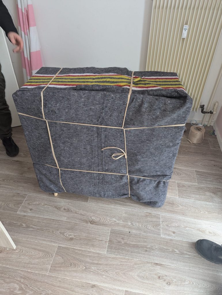 emballage couverture déménagement